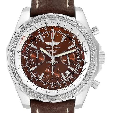 breitling bentley gmt bronze dial|Breitling for Bentley moon phase.